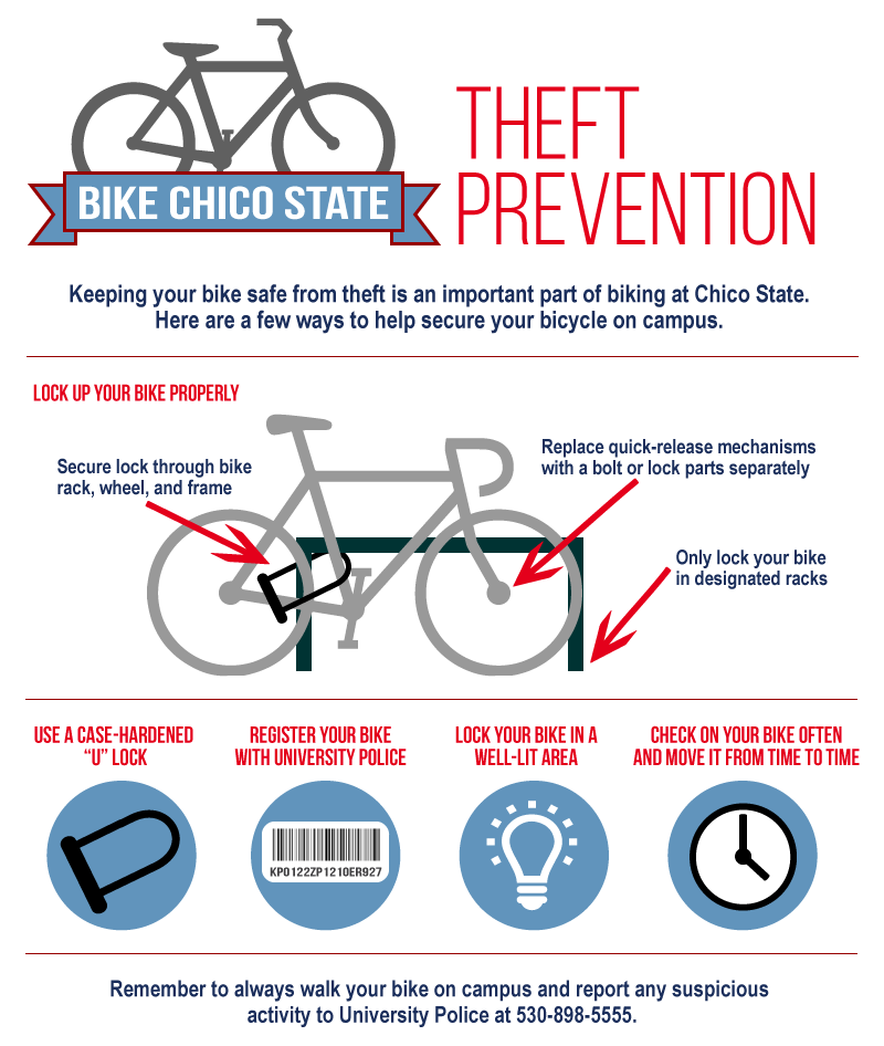 How to lock your bike to prevent theft