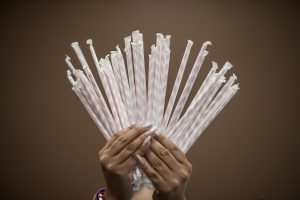 As the Chico State campus eliminates single-use plastic straws, paper straws (coated in beeswax for added durability) will be available upon request. 