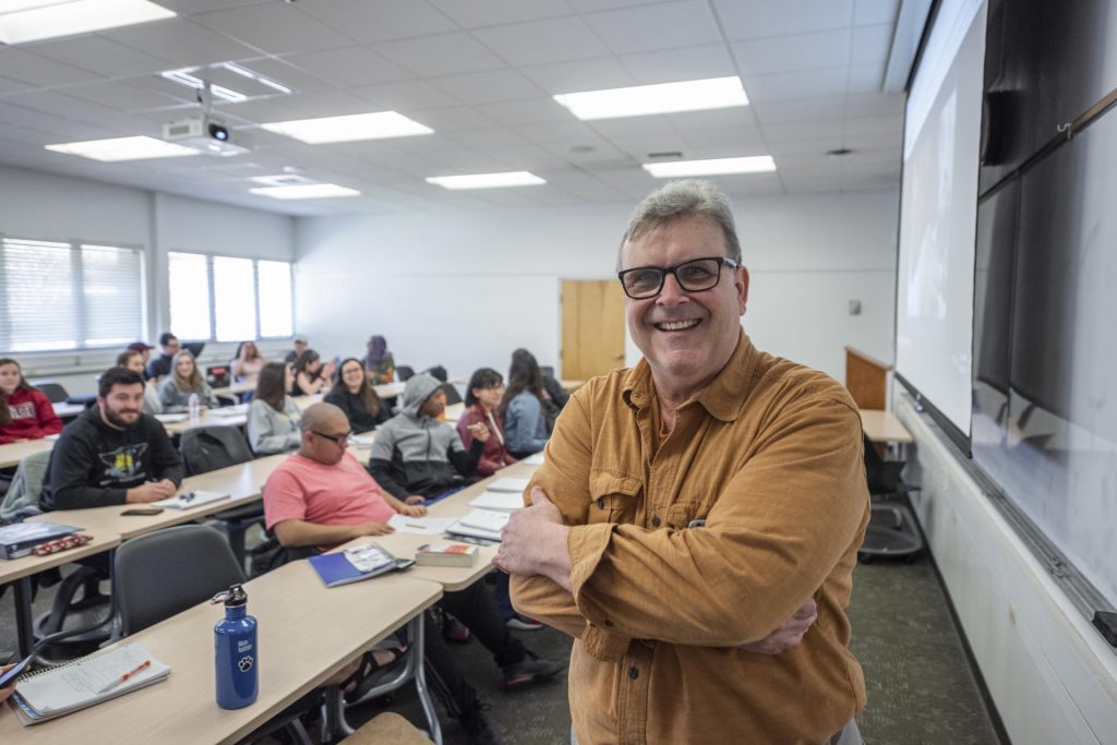 Jeff Livingston, the University’s 2018-19 Faculty Service