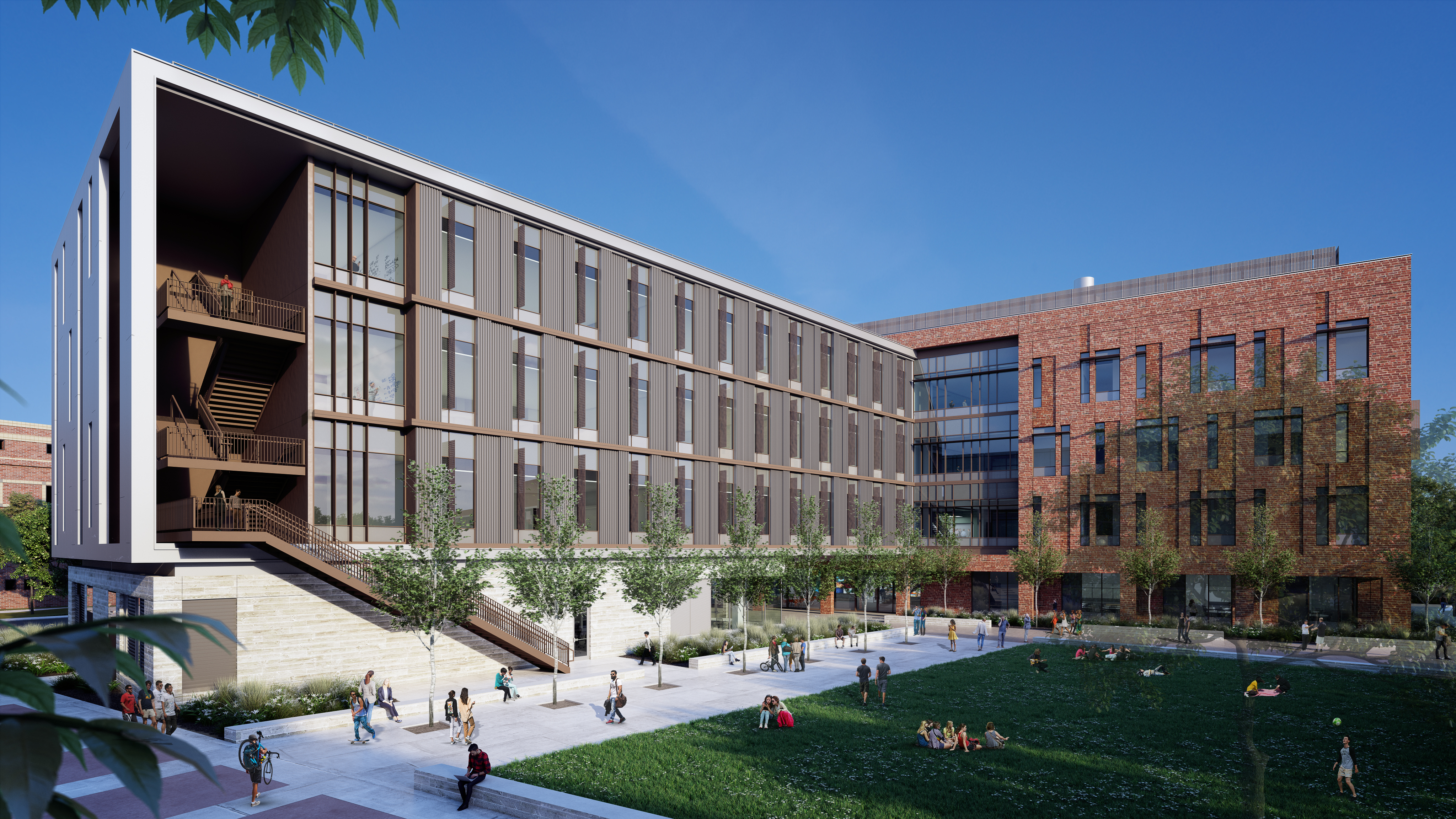 Physical Sciences building rendering