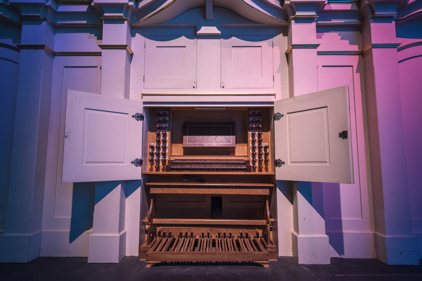 A view of the organ