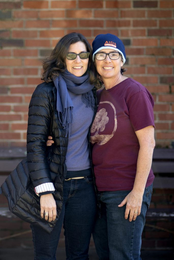 Photo of Stephanie Lingsch (left) and Melissa Hormann (right).