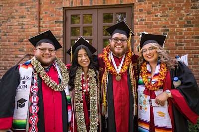 Photo of students during the first Latinx Graduation Celebration.